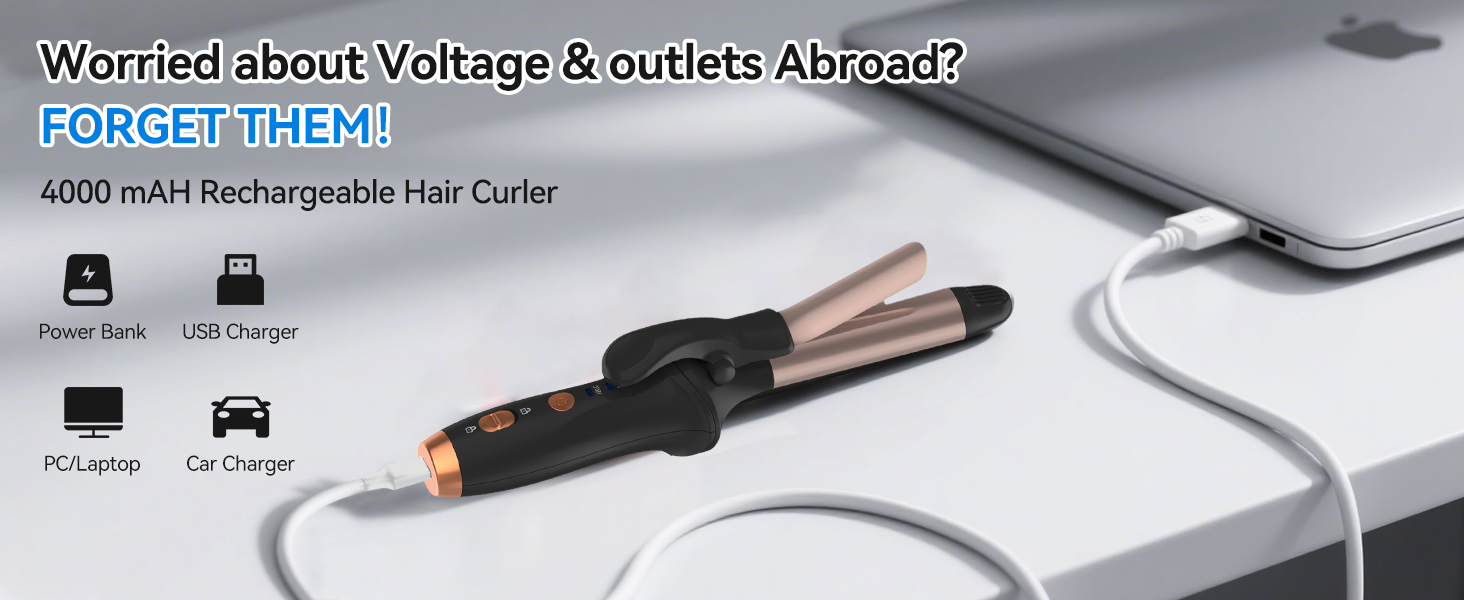 Cordless Curling Iron