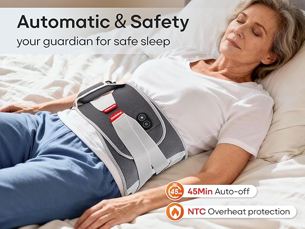 back heating pad massager cordless