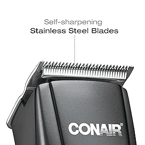 Conair Simple Cut 12-piece Haircut Kit; Home Hair Cutting Kit