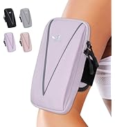 HiRui Cell Phone Holder Arm Bag &amp; Wrist Bag for Phone, Sports Running Armband for Gym &amp; Cycling, ...