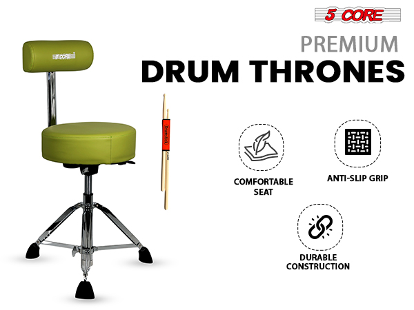 drum throne drum stool drummer seat round stool music chair