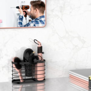 Place on the countertop or nail the wall