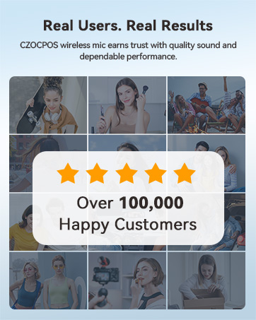 Wireless Lavalier Microphone for iPhone