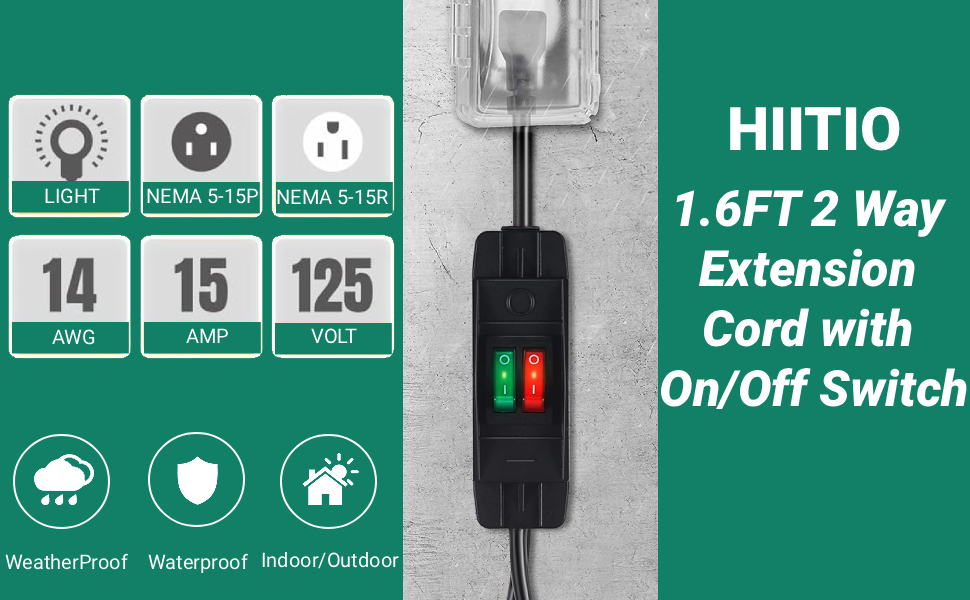 2 Way Extension Cord