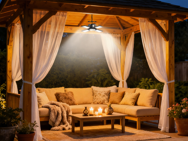 solar lights for shed