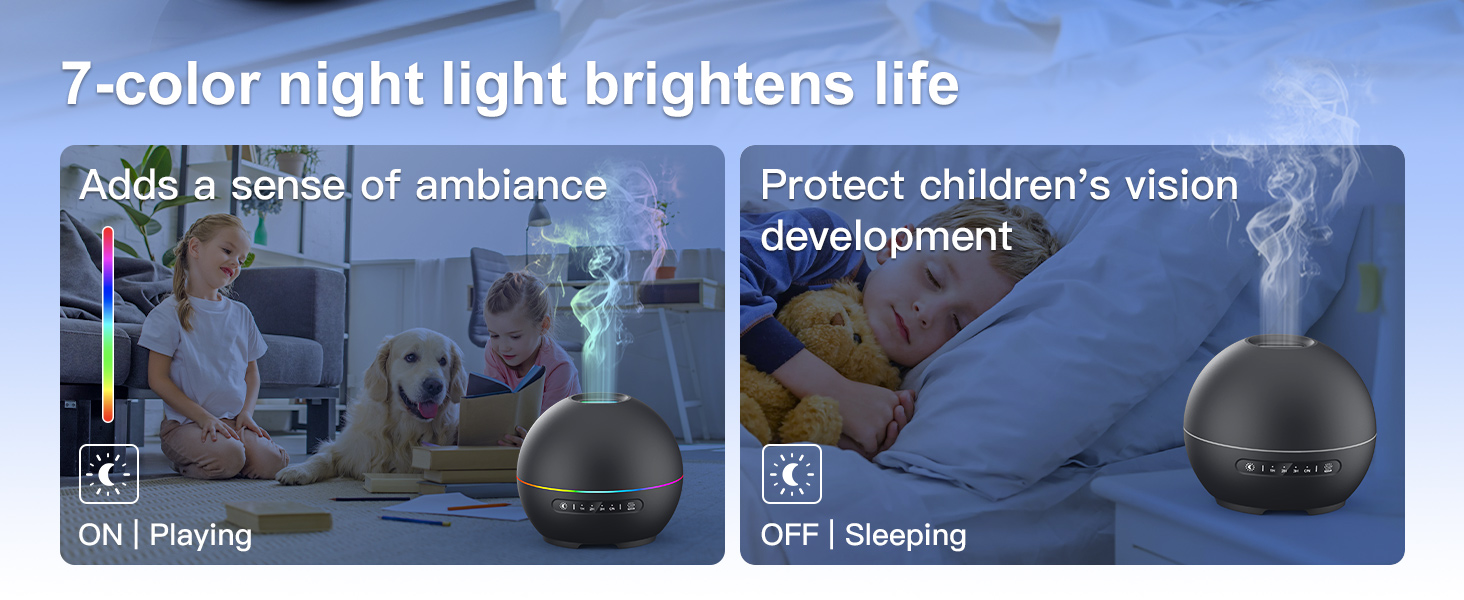 7 color light