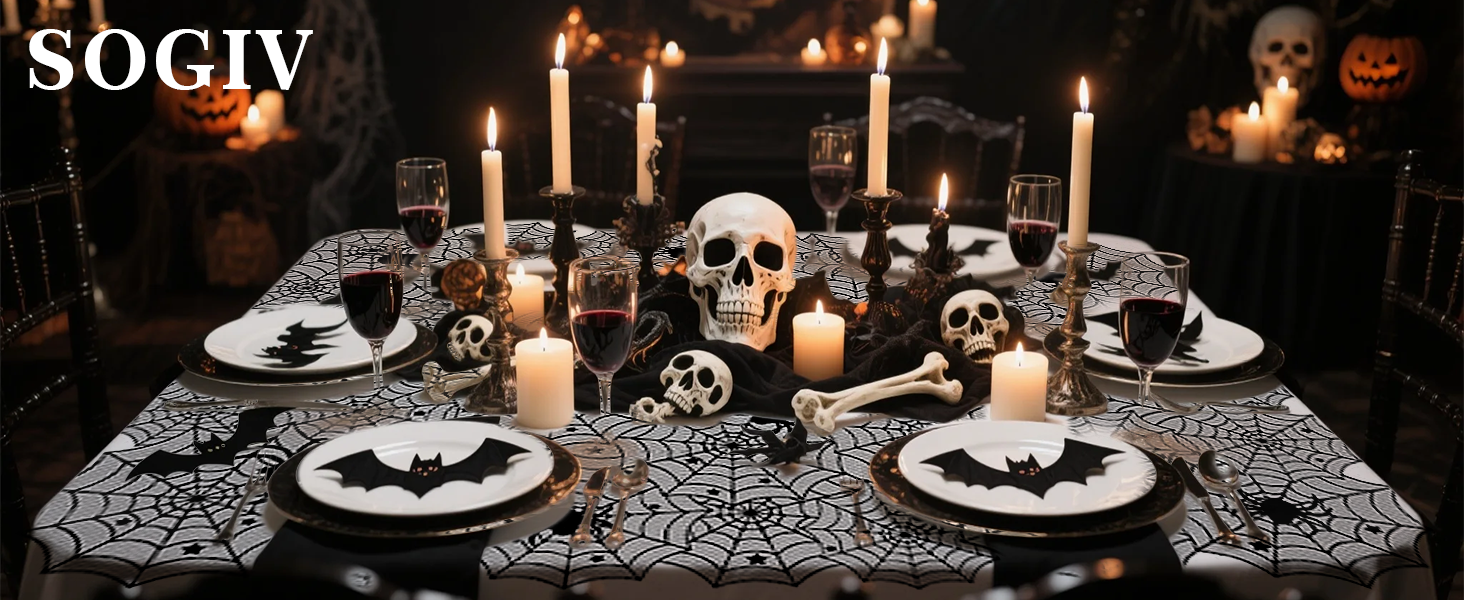 Reusable Halloween Tablecloth