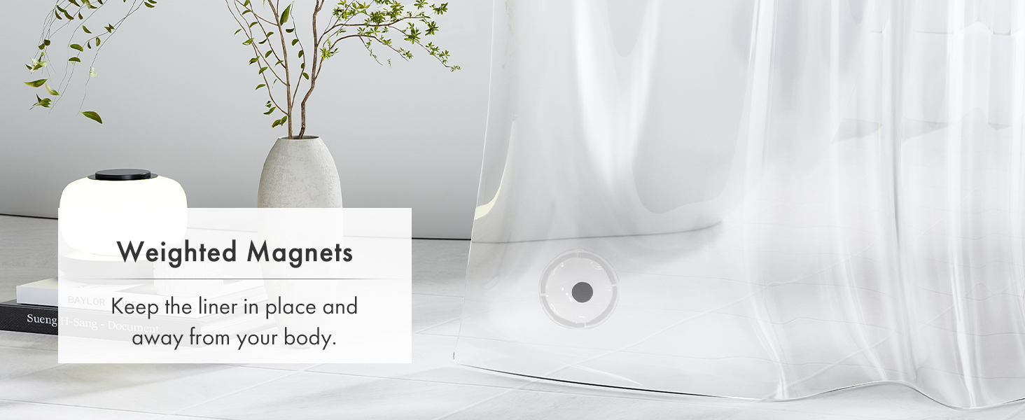 medium weight shower liner