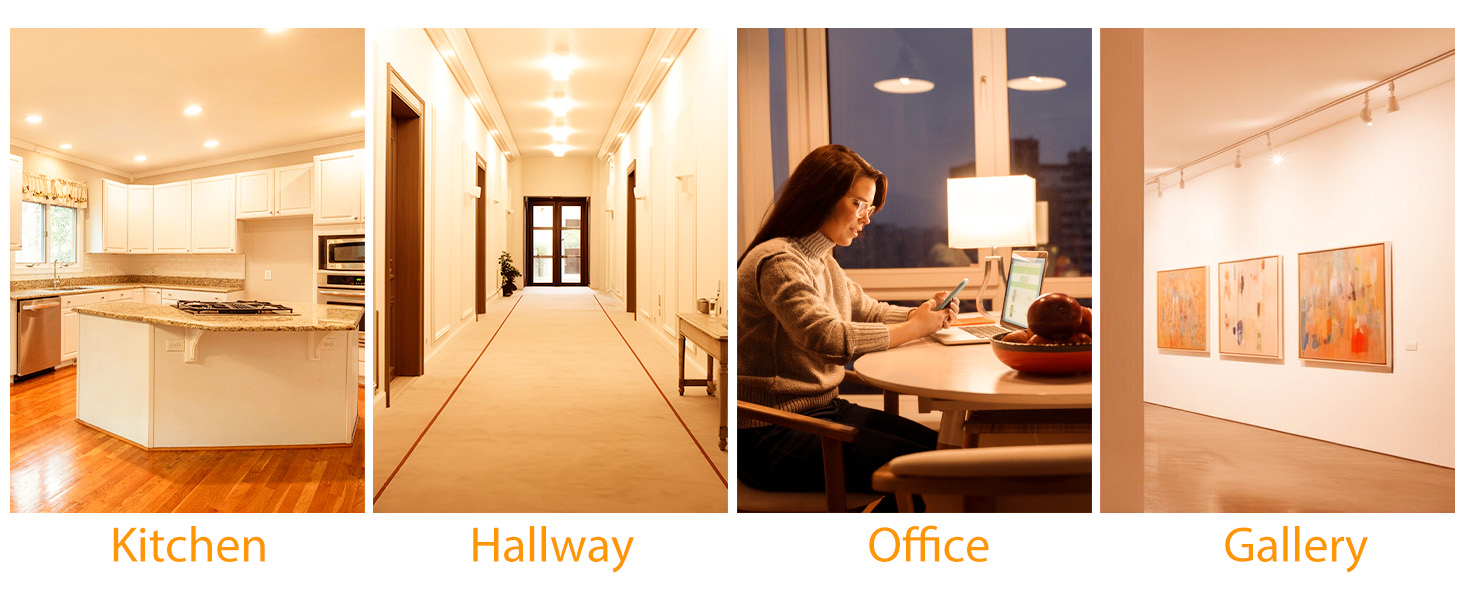 BR30 LED Bulbs 2700K for Kitchen Office