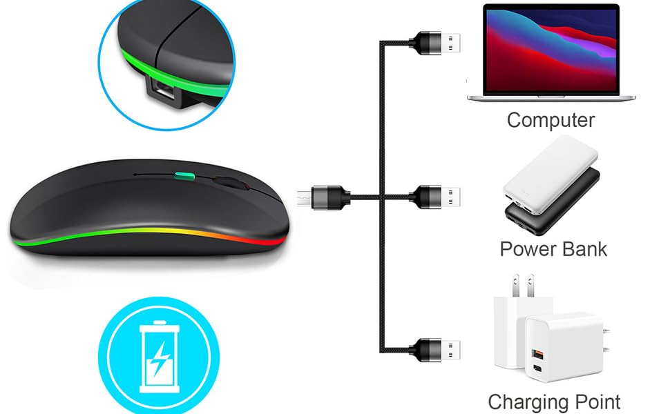 Rechargeable mouse