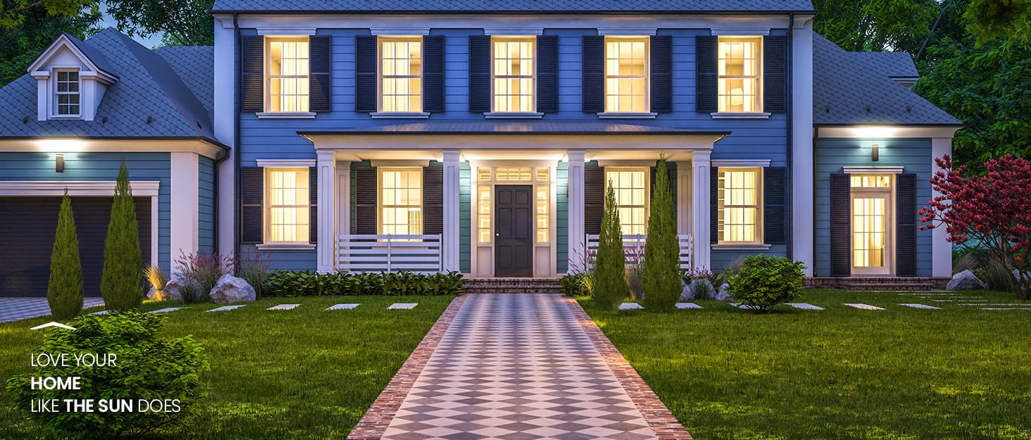 GIGALUMI House Lighting Decorative Lights Garden Yard Decor