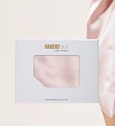 ZIMASILK 19 Momme Mulberry Silk Bonnet for Sleeping Women &amp; Health Care, Double Layer Long Hair W...