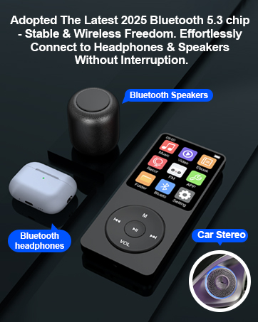 Smart mp3 player with Bluetooth