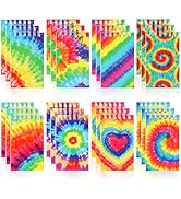 Hooqict 24 Pack Small Spiral Notebook Pocket Notepad Mini Journal Pocket Notebooks Tie Dye Notepa...