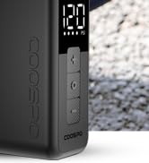 COOSPO X1 Mini Electric Bike Pump with Gauge