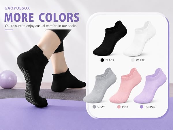 pilates grip socks