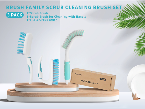 scrub brushes