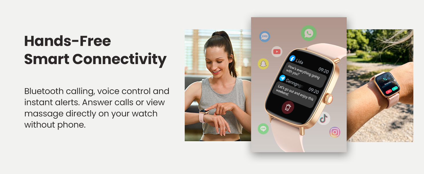Smart Watch for Women Men