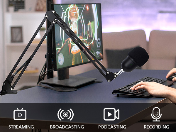 mic arm for seiren mini mic stand desk razer seiren mini mic stand razer seiren mini