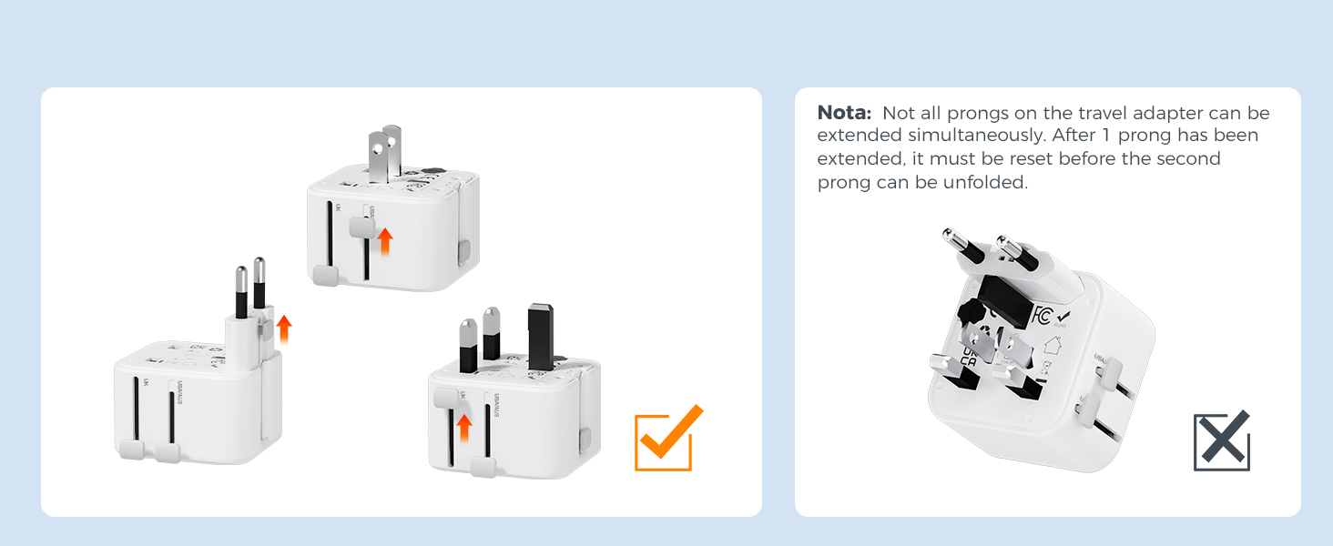 travel adapter worldwide