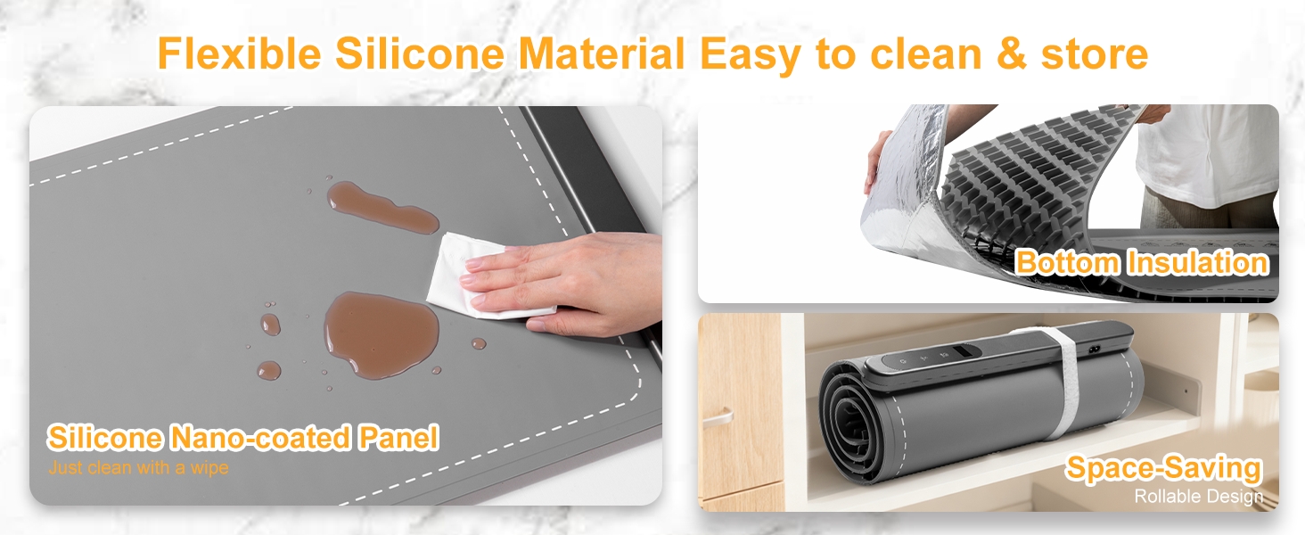 foldable food warmer