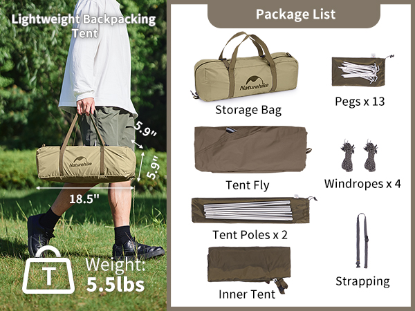 backpacking tent