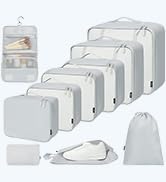 BAGAIL 6 Set/8 Set/10 Set Packing Cubes Various Sizes Packing Organizer for Travel Accessories Lu...