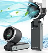 PlayHot Portable Handheld Turbo Fan, 5 Gear Wind, Battery Operated, Up to 12 Working Hours, 3 IN ...