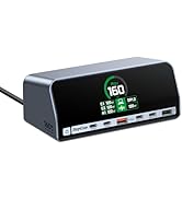 RayCue USB C Docking Station, 13-Port Dual 4K Display Laptop Docking Station with 160w Max USB-C ...