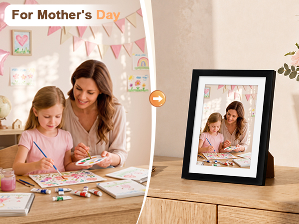 5x7 black picture frame