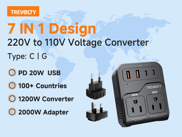 220V to 110V Voltage Converter