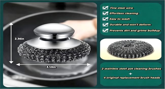 hand held cleaning scrubber
