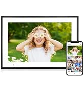 Digital Picture Frame 10.1 Inch Digital Photo Frame 32GB Storage, WiFi Picture Frame with1280x800...