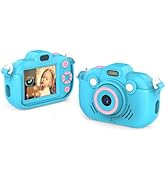 Andoer 2.7K Digital Camera Kids Camera 36MP HD Children Camera Kids Selfie Camera with LED Light ...