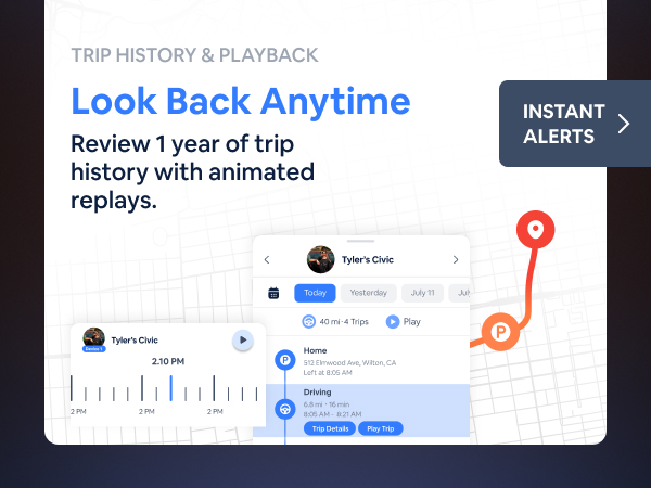 OBD2 GPS Tracker for Vehicles - Car Tracker Device Hidden with Vehicle Location