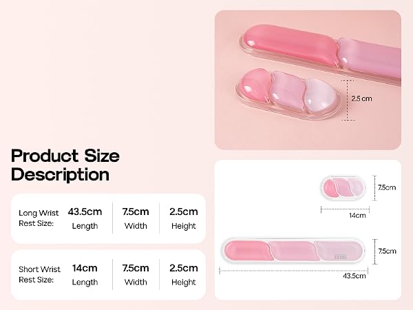 EPOMAKER CloudGel Wrist Rest for Keyboard and Mouse