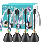 Neijiaer Fly Fans for Tables, Practical Fly Repellent Fan with Soft Blades, USB or Batteries Powe...