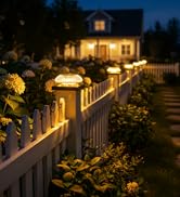 solar post cap lights