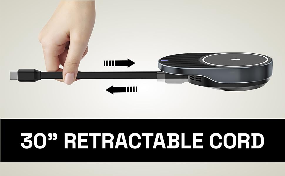 30&amp;#34; Retractable Cord