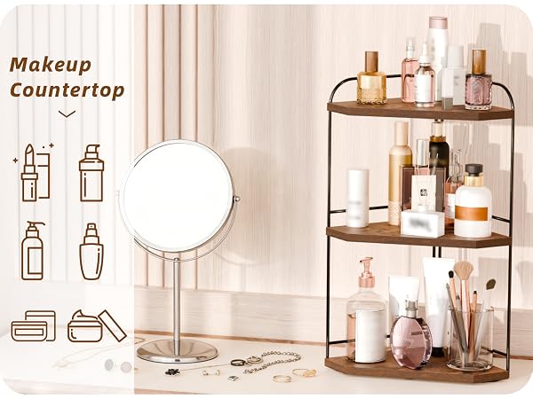 makeup organizer countertop