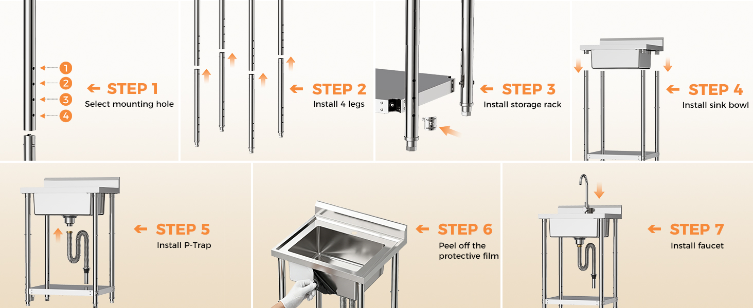 CAMMOO Utility Sink