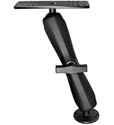 WINDFRD Aluminum Fish Finder Mount with 1.5" / C Size Ball, Heavy Duty 9.1" Long Arm Depth Finder...