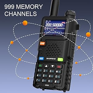 BAOFENG 5RM 10W Ham Radio Multi-Band Two Way Radio NOAA Weather Receiver Handheld Walkie Talkies