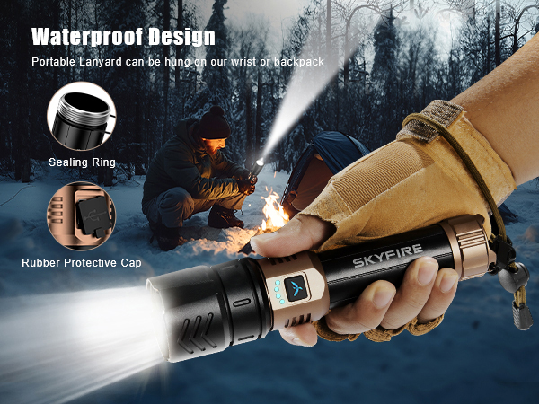 SKYFIRE LED Flashlights High Lumens