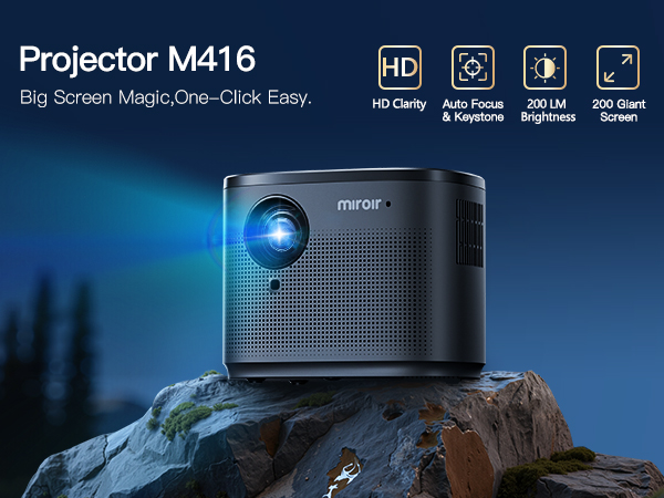 projector 1080p HD home theater outdoor movie portable projectors mini small video projector