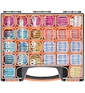 TICONN 1250Pcs Heat Shrink Wire Connectors, Waterproof Automotive Marine Electrical Terminals Kit...