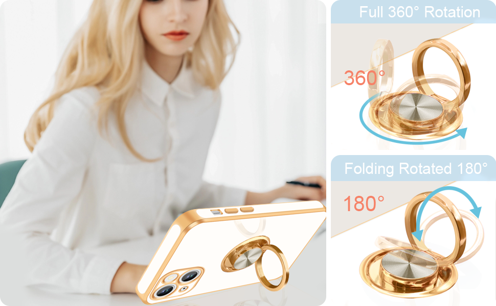 iphone 13 case ring stand