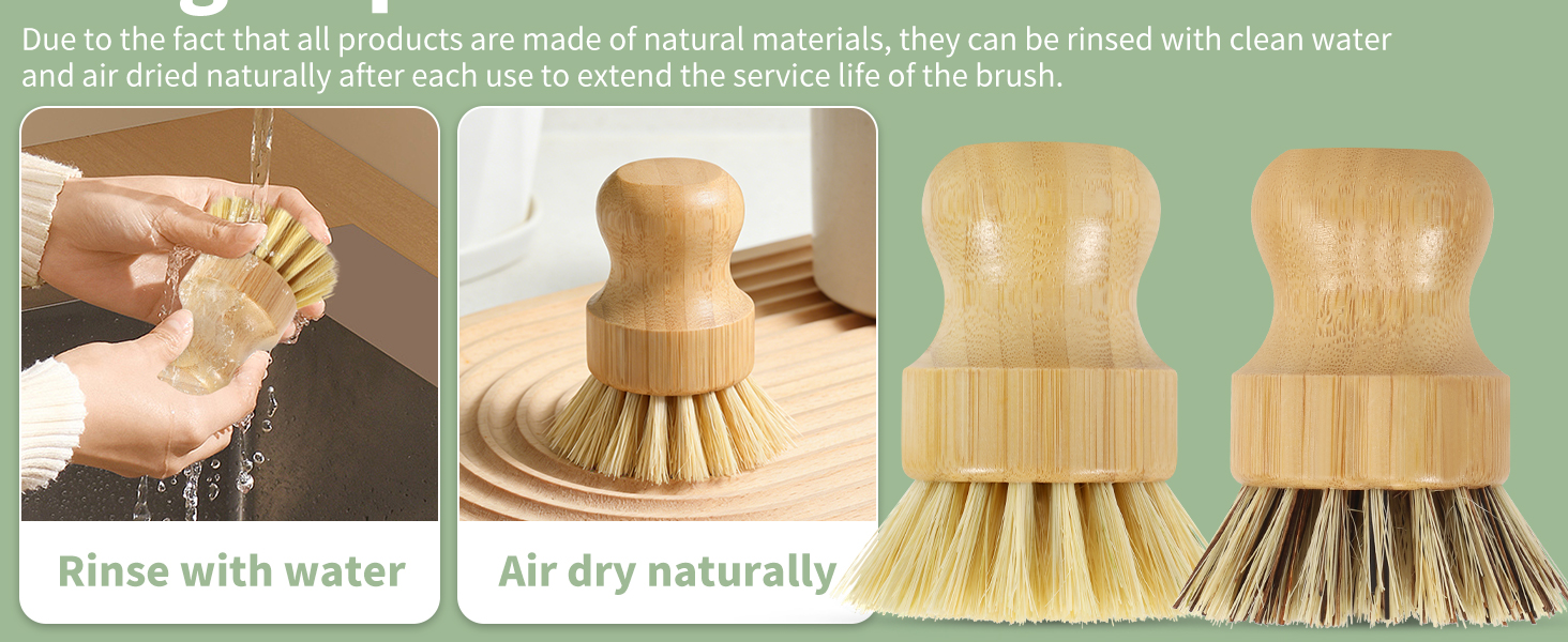 natural dish brush