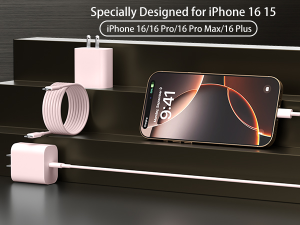 apple iphone 16 pro max charger iphone 16 pro charging block iphone 16 pro cable