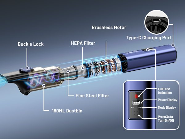handheld vacuum cordless
